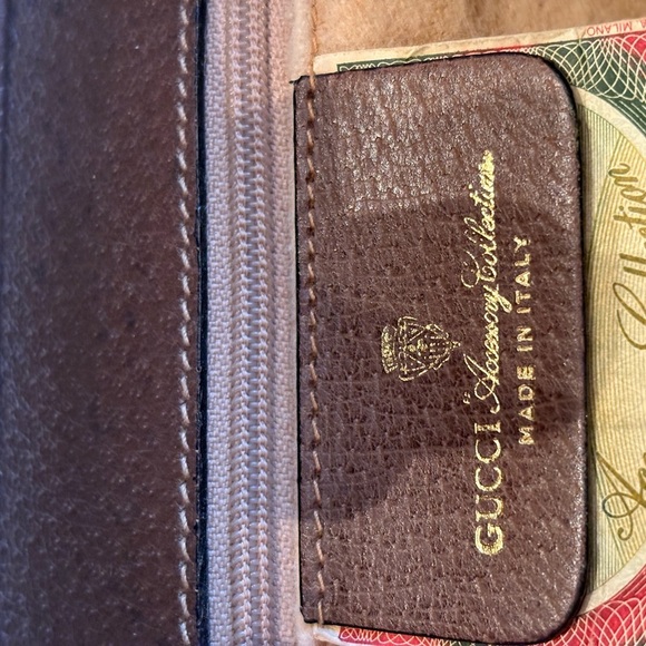 Vintage Gucci Brown Crossbody Bag with Monogram Coated canvas two way bag - Picture 7 of 16